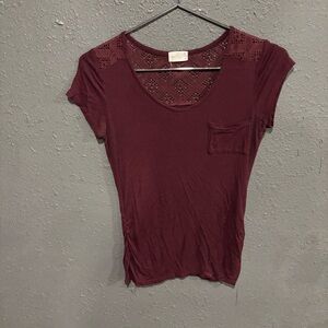 Women's Glitz Lace Detail Blouse